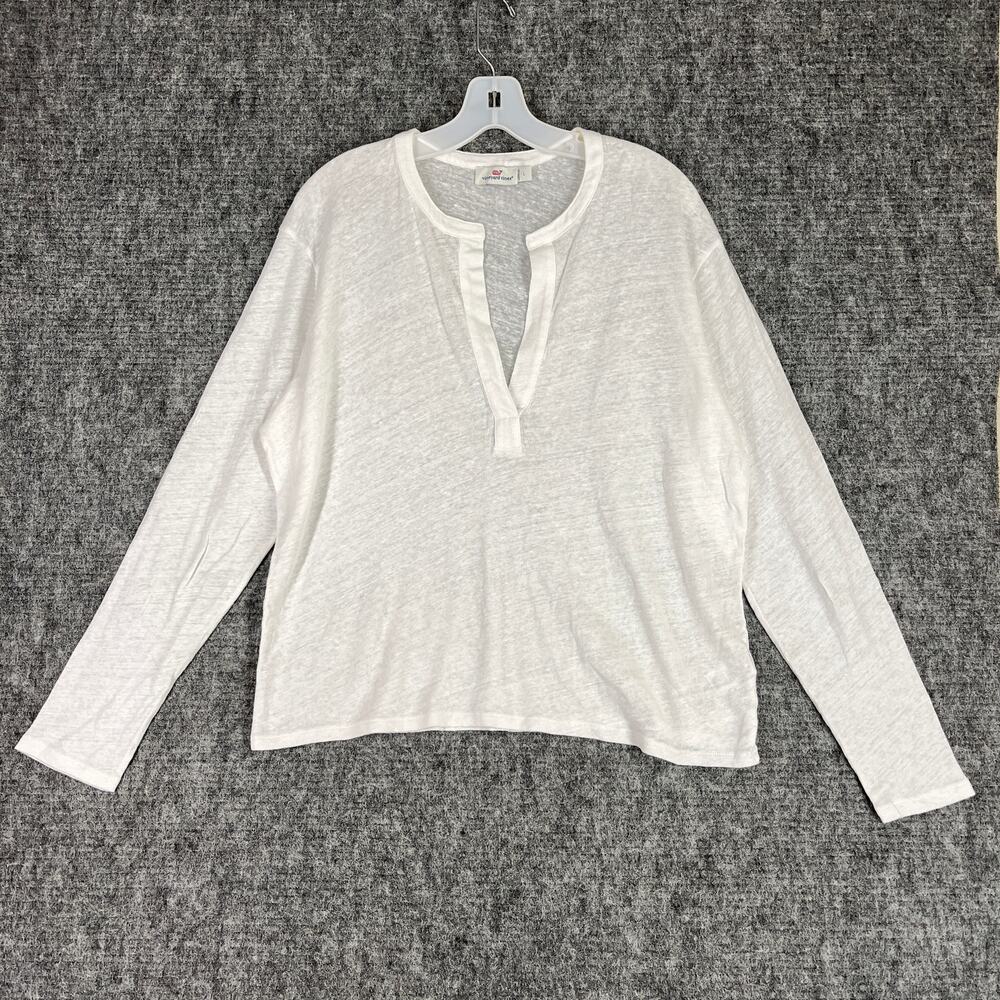 Vineyard Vines White Blouse Elegant Top
